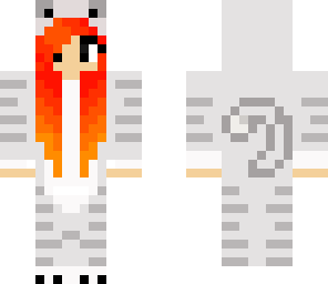 orange wolf girl
