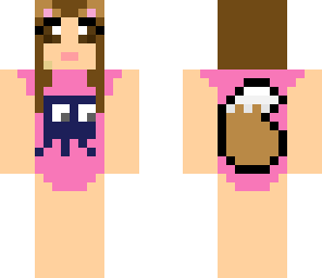 wolf girl swimsuit