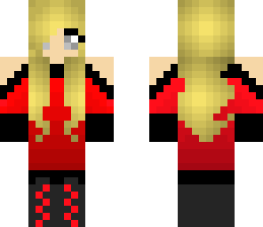 red dress