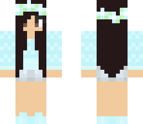 blue girl