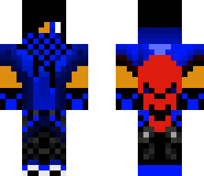 blue emo boy