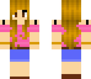 pink shirt girl