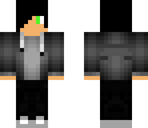 hoodie black hair