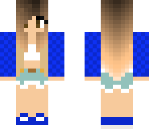 blue fanel
