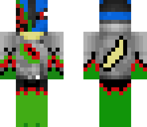watermelon lucario with actual watermelon