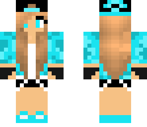 blue girl