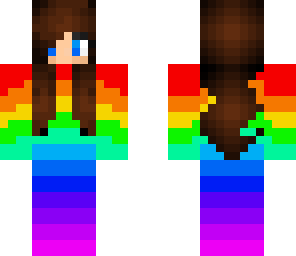 rainbow girl