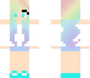rainbow girl edit