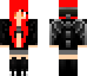 fire enderdragon girl