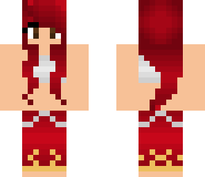 erza scarlet with katana
