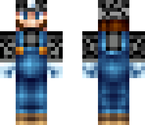 mario with black suit