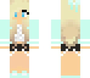 blonde tomboy