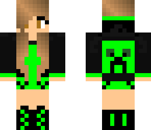 green creeper girl