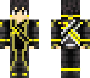 yellow suit
