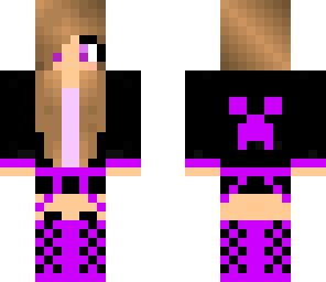 purple creeper girl