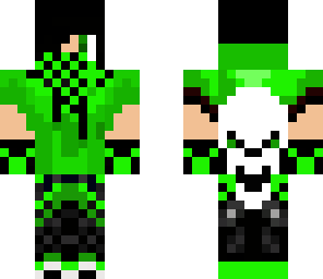 green emo boy