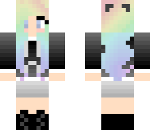 rainbow girl