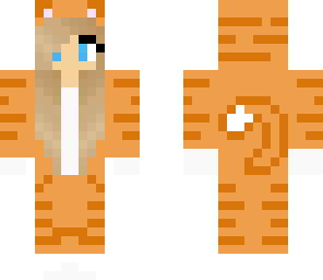 tabby cat girl