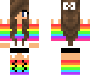 rainbow girl