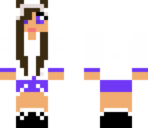 panda hoodie girl