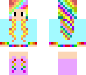 rainbow girly
