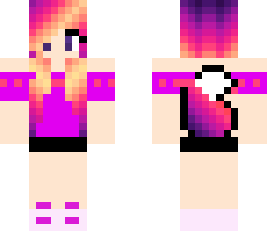 sunset fox girl