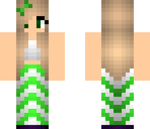 green dress girl