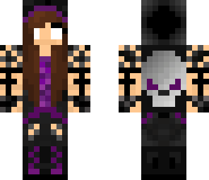skull goth girl jullan