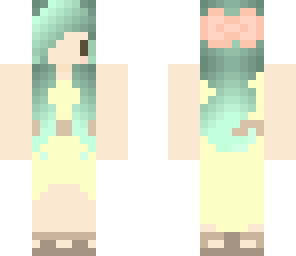 blue hair