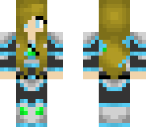armored girl