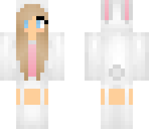 cute white bunny