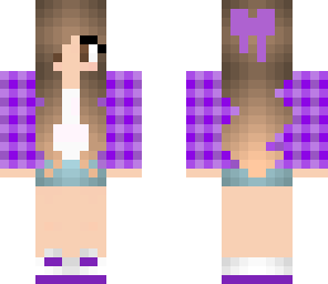cute purple bow