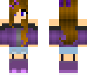 purple girl