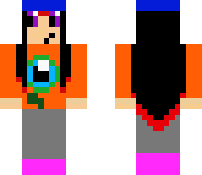 flare the sky warrior echidna enters minecraft