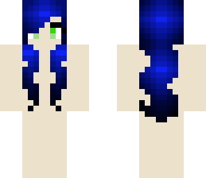 blue hair skinbase