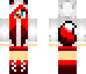 baby red fox girl