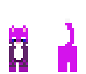 purple cat