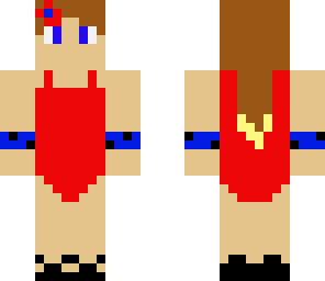 girl swimmer