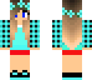 blue flowergirl