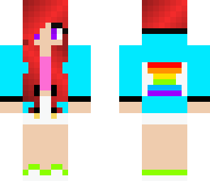 rainbow dash hoodie girl