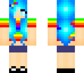 rainbow girl
