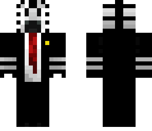zebra in a tux