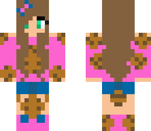 pink cookie girl