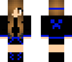 blue girl