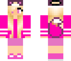 pink fox girl