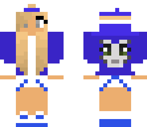 blue stampy girl