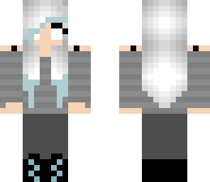emo herobrine girl