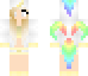 magical unicorn with rainbow wings