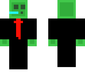 slime with a tie