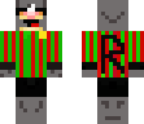 rhino footballer with teams skin